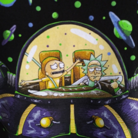 RICK AND MORTY  T - SHIRT - Picture 2 of 5